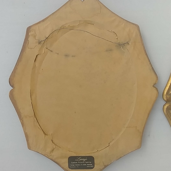 Vintage Foil Art Framed Wall Plaques - Picture 5 of 8